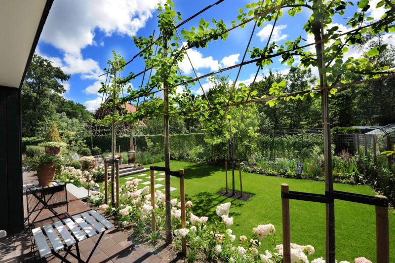 Romantische tuin