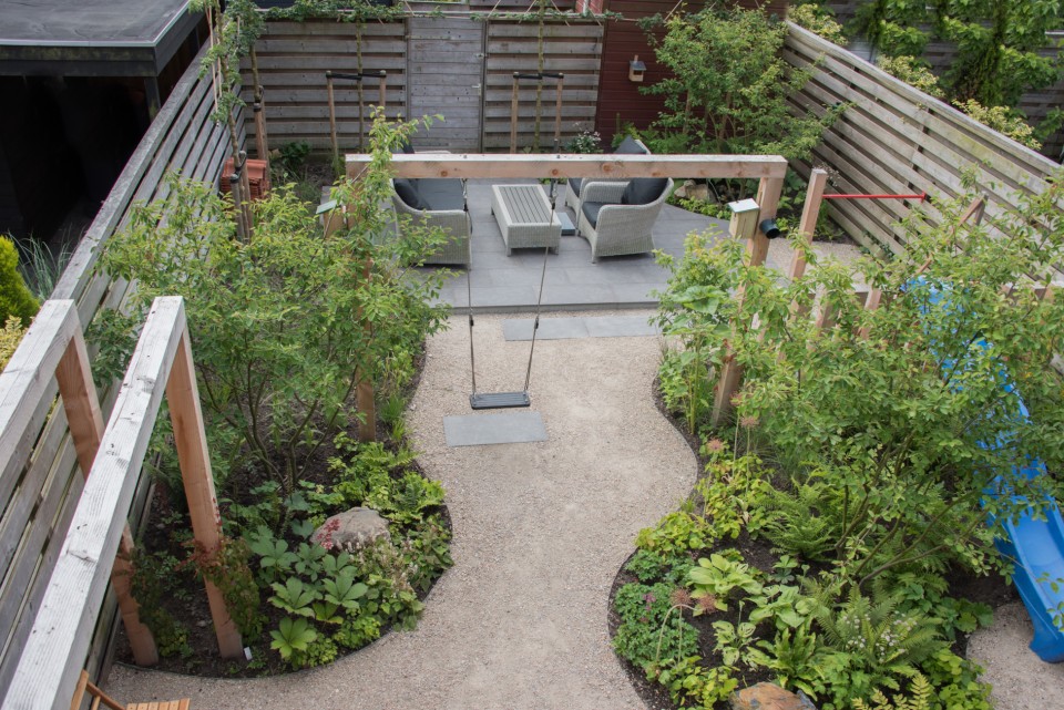 Tussenwoning tuin - John Koomen